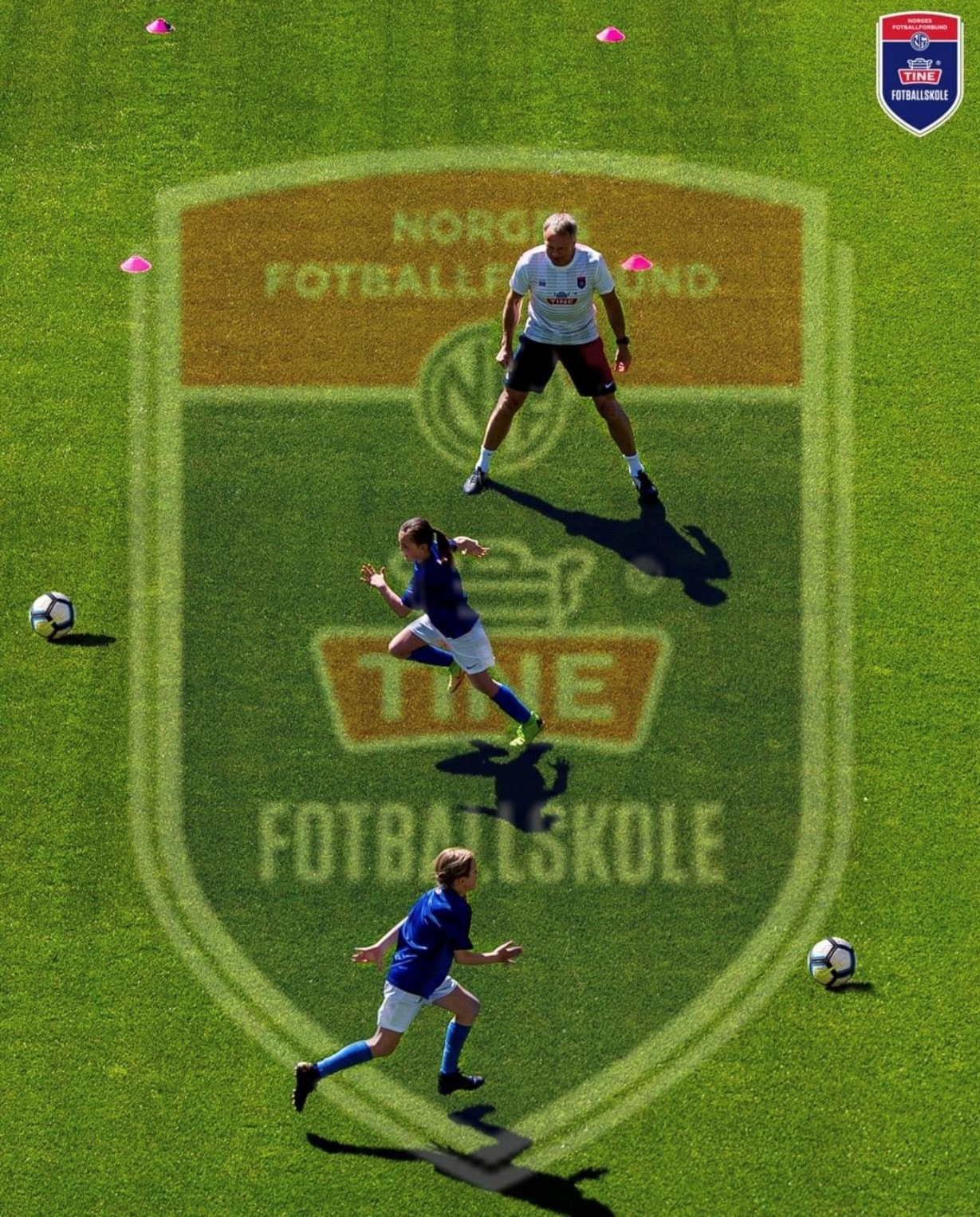 Infoskriv til deltagere (og foresatte) som er påmeldt til Giv Akt Tine fotballskole kommende helg